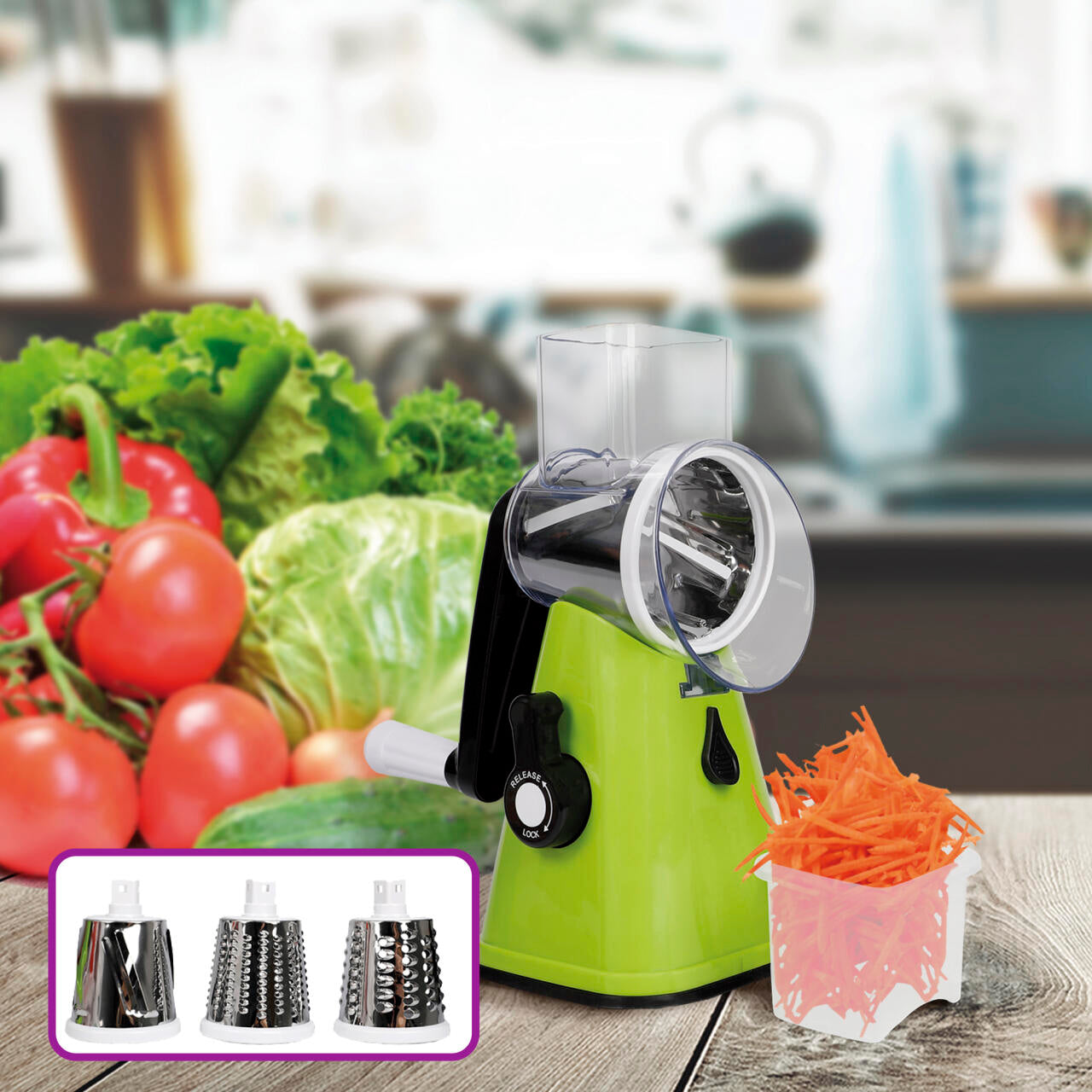 Cortador Rebanador Profesional + BOTELLA BATIDORA